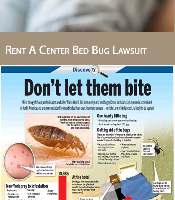 Rent A Center Bed Bug Lawsuit Information