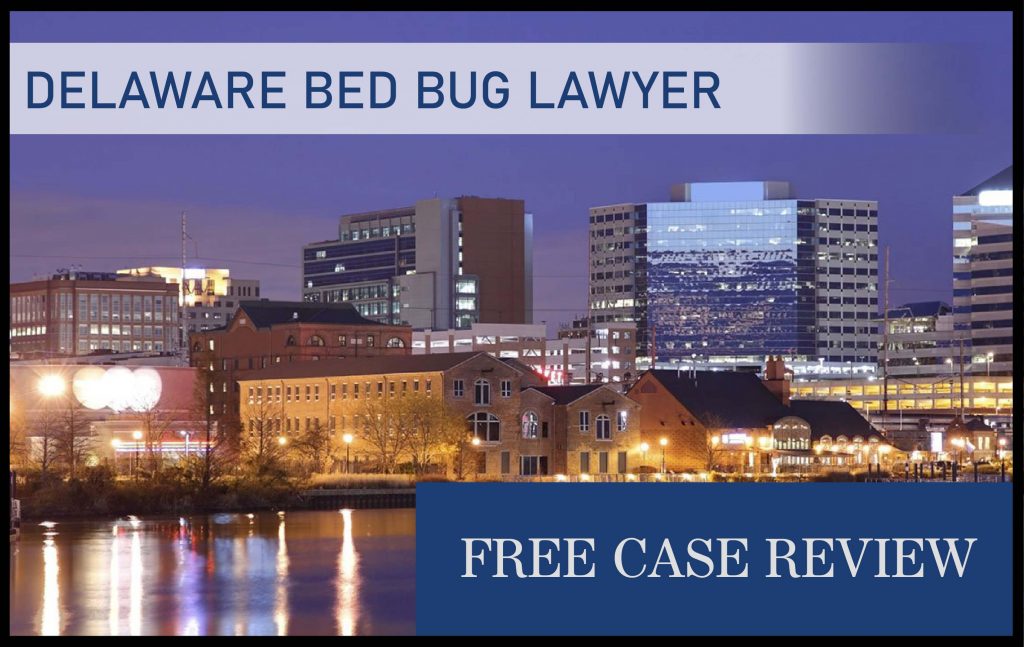 Delaware Bed Bug Laws – Wilmington, Dover, Newark, Middleton, and Bear bed bug lawyer sue compensation